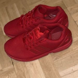 adidas Shoes - Adidas Flux zx triple Red- Size 7Y/ Men 7/ WMS 8.5 adidas Shoes - Adidas Flux zx triple Red- Size 7Y/ Men 7/ WMS 8.5